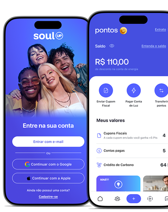 Como funciona o desconto na conta de luz pela Soul Energy